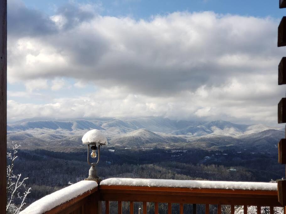 Yogi'S Den: Breathtaking Views! 3 Min To Dollywood, On 1 Acre! Villa Sevierville Luaran gambar