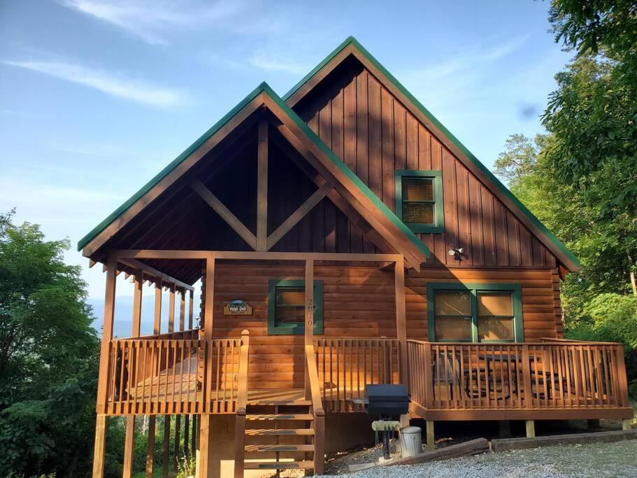 Yogi'S Den: Breathtaking Views! 3 Min To Dollywood, On 1 Acre! Villa Sevierville Luaran gambar