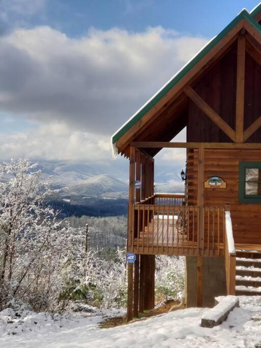 Yogi'S Den: Breathtaking Views! 3 Min To Dollywood, On 1 Acre! Villa Sevierville Luaran gambar